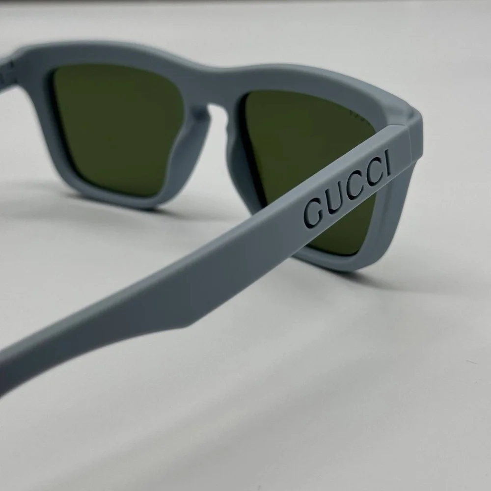 NEW GG1571S 003 GUCCI LIGHT BLUE GREEN UNISEX GUCCI SUNGLASSES